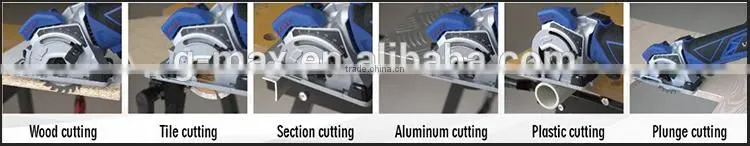 Bestselling In Europe 89mm Mini Plunge Saw With 600W Powerful Motor GT15604