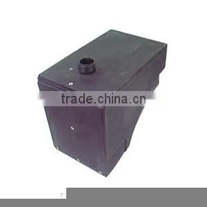 Green food grade plastic water car, plastic shell fan shell processing customized