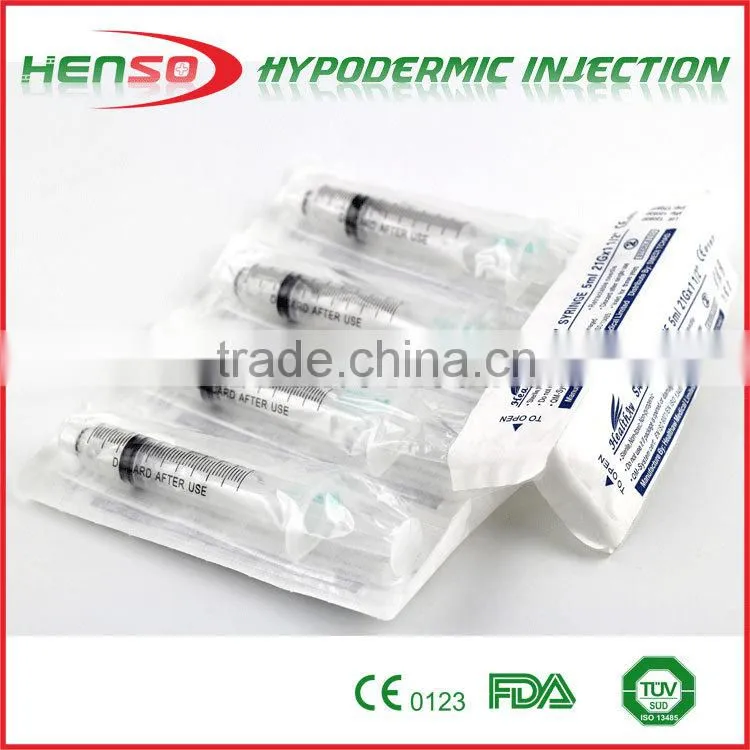 Henso Safety Syringes with Retractable Needles