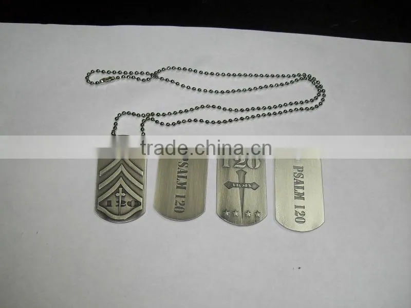plastic military dog tags
