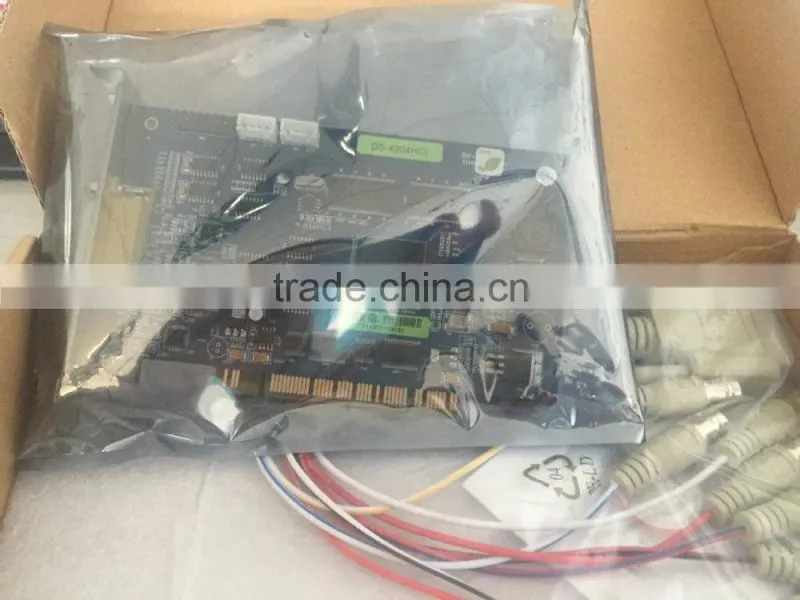 Video capture Card DS-4004HCI H.264 D1 Best Quality Hardware DVR Board Hikvision DVR Card