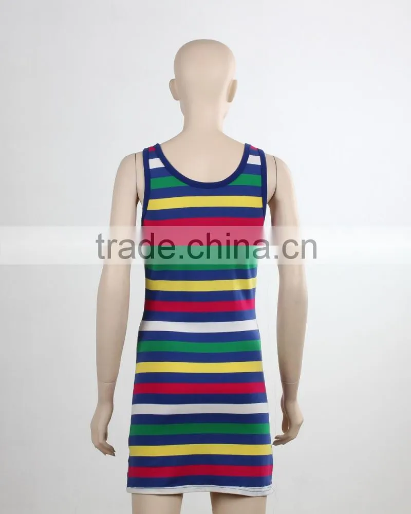 F5S15103 Women Fashion Design Fitness Dress Tank Top