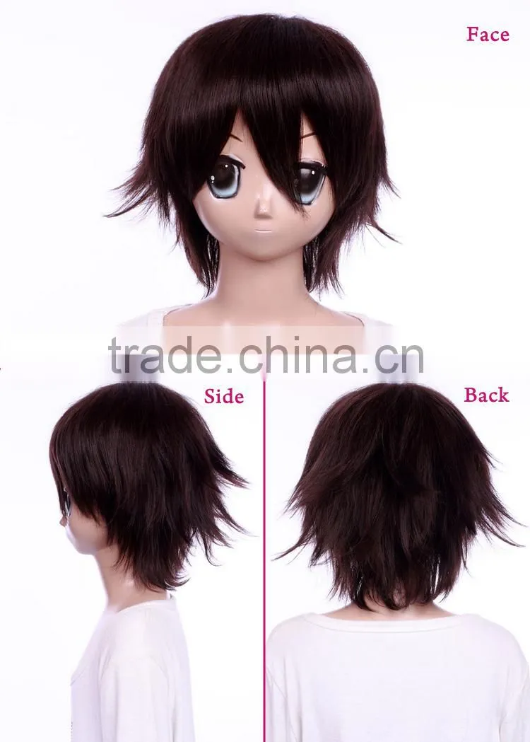 Top quality factory heat resistant cosplay for cosplay Durarara!! KishitaniShinra js and company wig