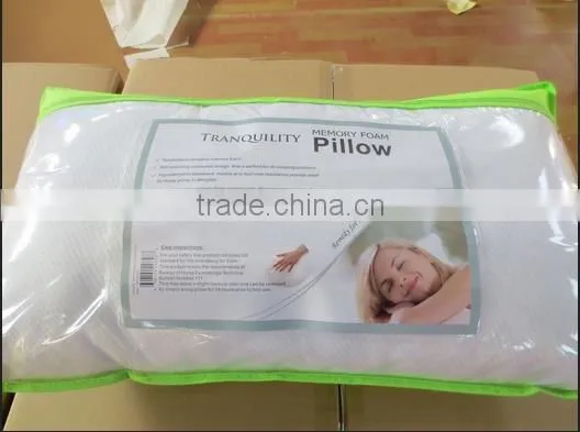 Hot sale fashion home decorative memory foam pillow