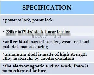 Reliable vendor electronic door lock for magnetic lock with discount price