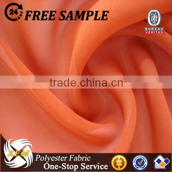 Muti color chiffon fabric in stock