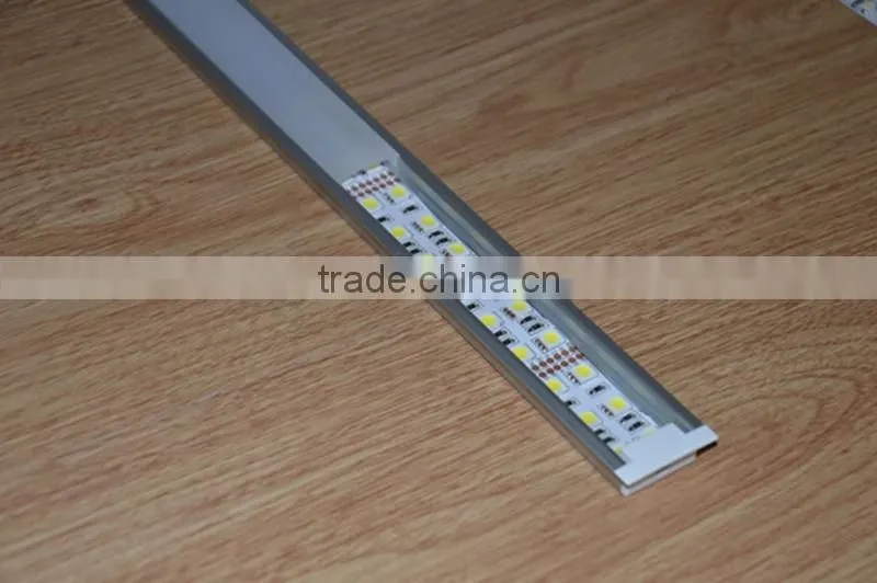 Can Put 2 Strips 20mm Wide Aluminium Led Lighting Profile Of Strips