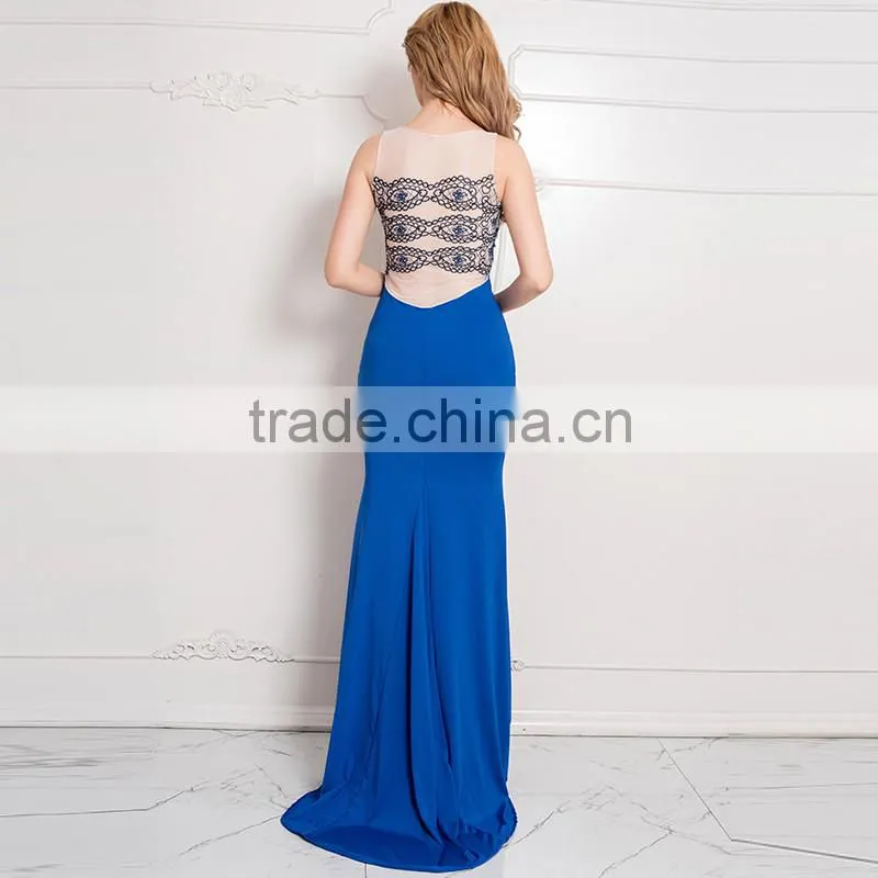2016 Stylish hot evening dress for fat women