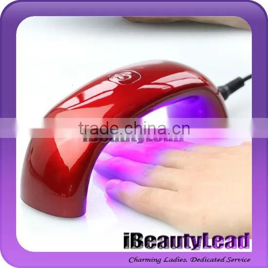 new arrival 6W LED nail lamp protable LED nail dryer with 5 different colors
