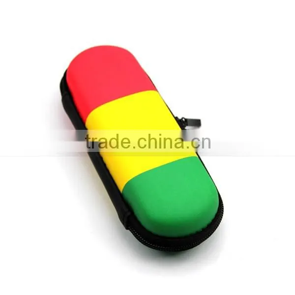 New sale Red/green/yellow three bars ego ce4 zipper case zipper pencil case