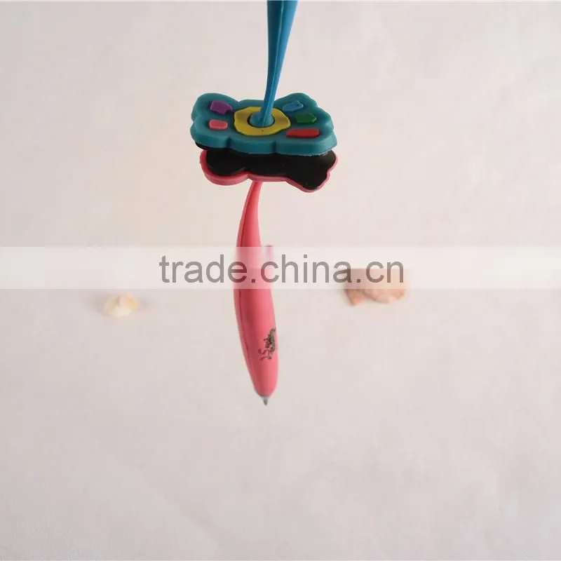 2015 good price soft PVC pen fancy stationary for promo