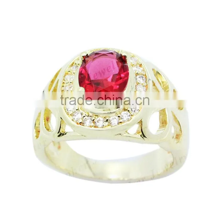 Rings for men with stone brass ring jewelry China wholesale