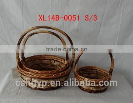 Beautiful cotton rush basket