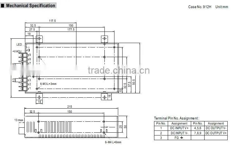SD-200B - 200W DC-DC Converter Electrical Instruments 12V 24V 48V Single Output