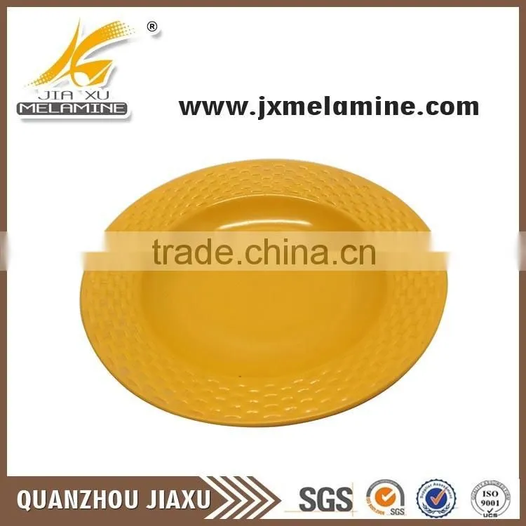 Hot new retail products deep round dinner plate shipping from china
