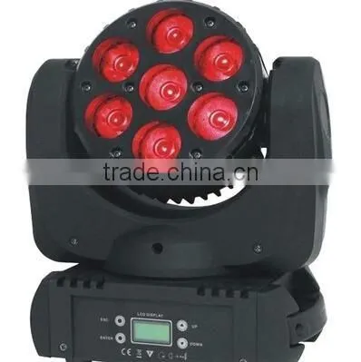 Promotional 7*10W LED Mini Moving Head BeamLight 4 in 1