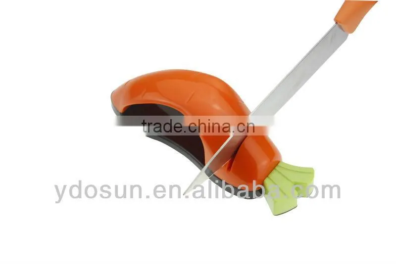 funny eggplant shape knife sharpener