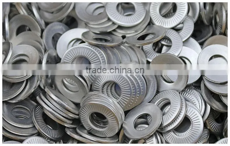 High quality Stainless steel butterfly washer/saddle single tooth washer