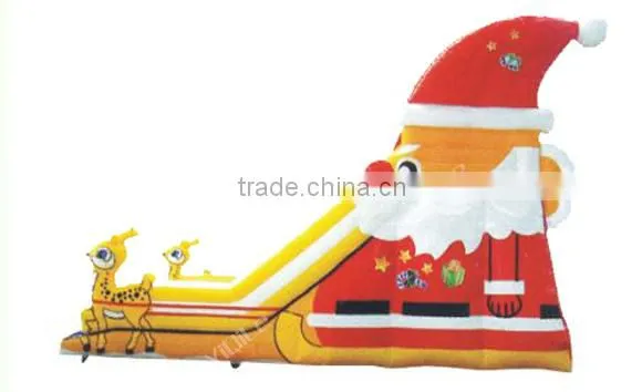 Santa Claus Inflatable Toys Homing Game