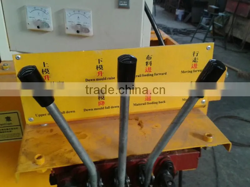 No need pallets QT6-25 solid and hollow block machine