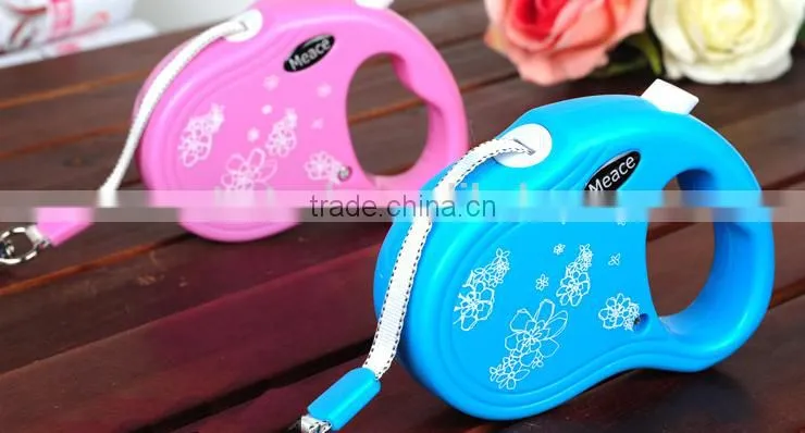 High Quality Automatic Flexible Retractable Extending 3m Dog Pet Cat Leashes Pet Sports Leads