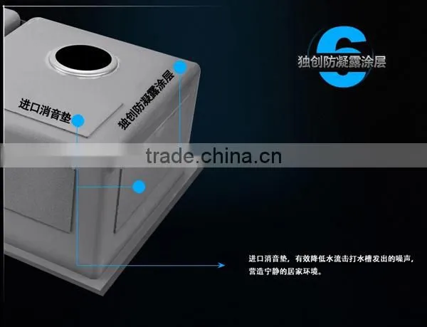 Luxury Foshan Handmade Double Bowl Kitchen Sink