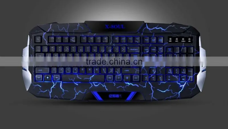 crack versions profrssional backlit programmable gaming keyboard gamer for net bar