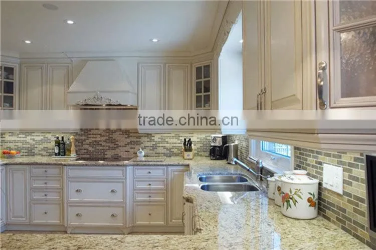 Kitchen Storage Furnitue, tile white solid wood kitchen cabinet