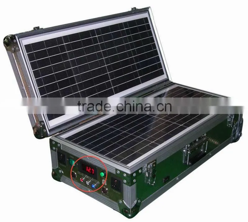 mini portable solar system solar power system 10w 20w 40w 55W