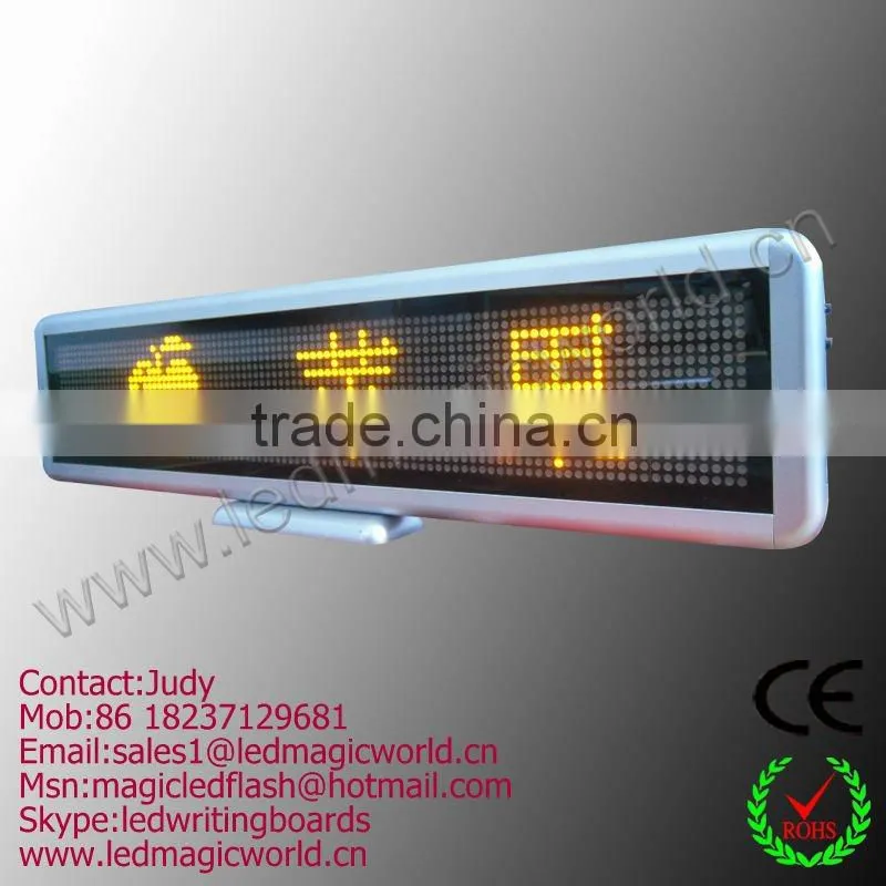 New Taxi Led Message Sign Led Car Moving Message Sign