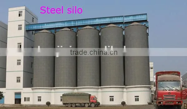Steel Structural Wheat Flour Mill Complete Plant 50 Ton Per Day