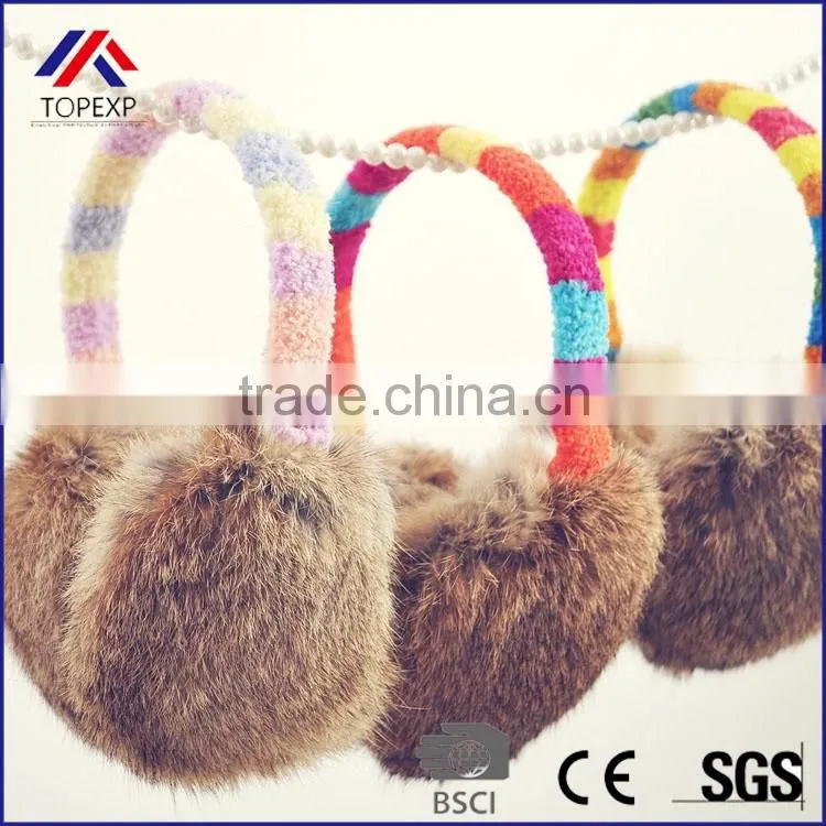 Fuzzy Earmuff Solid Color Warm Earmuff
