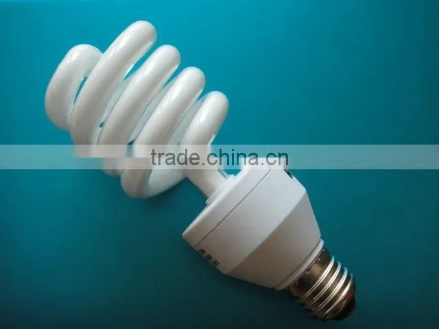 half spiral energy saving lamp