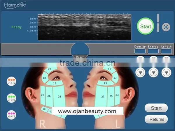 Best selling products anti age face lift ultrasonic skin tightening hifu machine for beauty salon