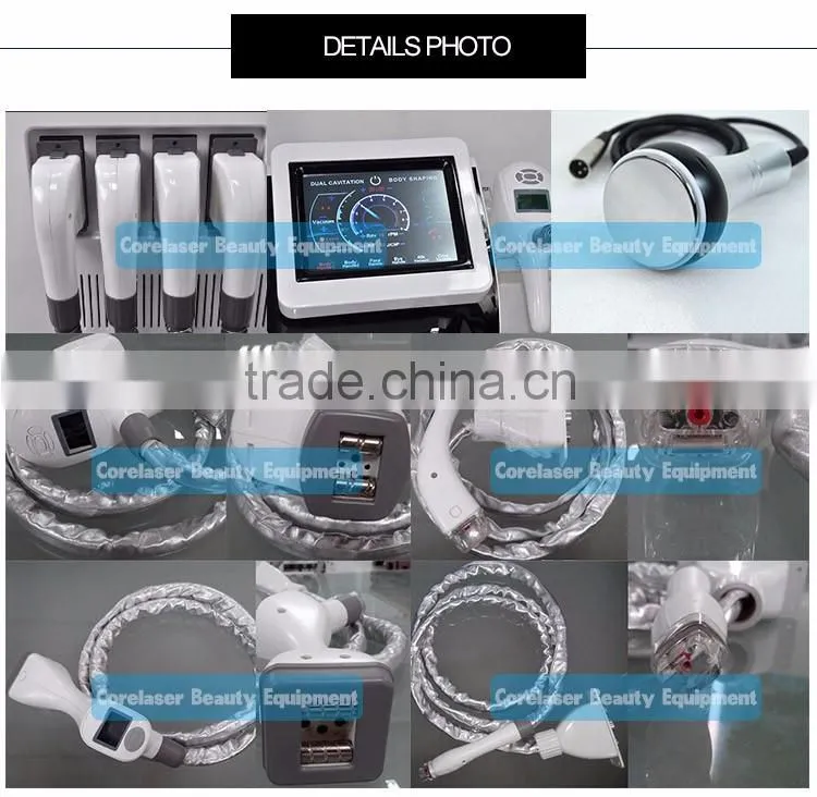 Fast fat removal machine Vacuum Roller+RF+Laser body slimming machine