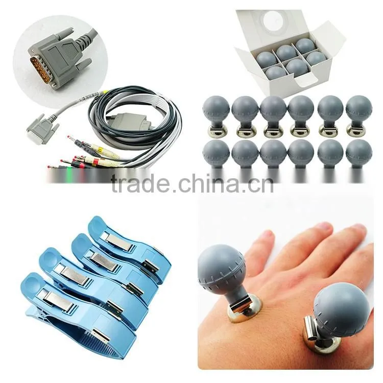 12-channel 12 leads portable ECG machine low price