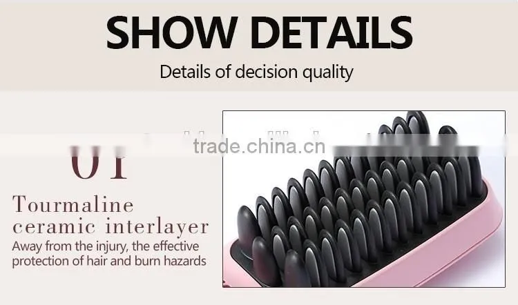 Easy comb magic hair curling brush