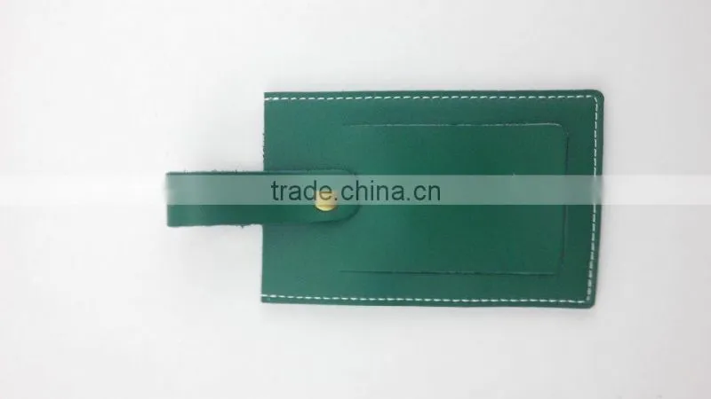 Genuine Leather Luggage Tag