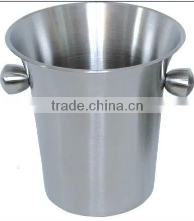 3.5L wine ice cooler wine ice bucket stainless steel beer ice cooler