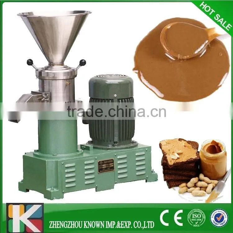 Industrial 80 Colloidal mill tahini sesame paste stone grinder mill peanut butter making machine