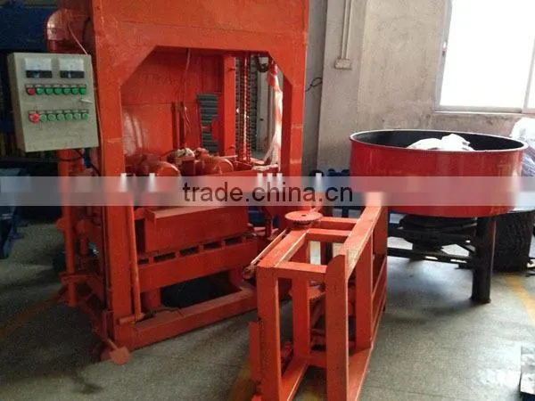 Cement Block Machine QTJ4-26 Fully Automatic Concrete Hollow Brick Making Machine