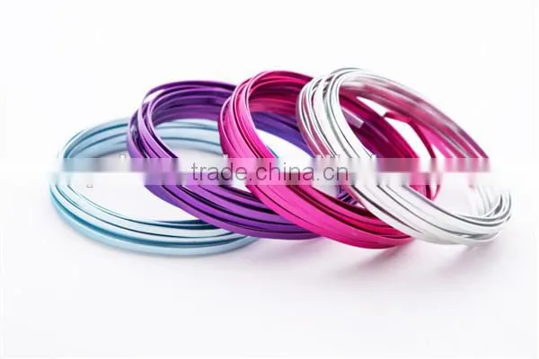 peamanently colored aluminium color wire