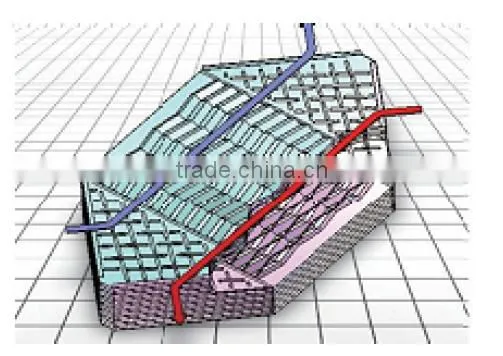 HOLTOP high Efficiency Cross-counter Flow Plate Sensible Heat Exchanger