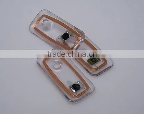 LF/HF Passive Microchip RFID Laundry Tag with Low Price