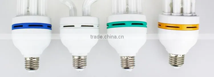 High lumen 4u cfl tri-phosphor tube 45w energy saving light bulbs 6400k lamp