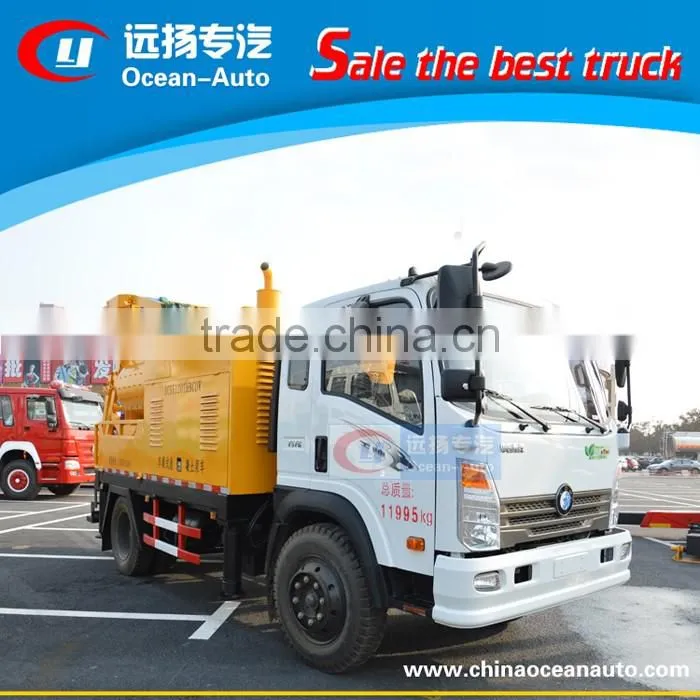 Chinese Supplier Sinotruck Truck-Mounted Concrete Pump