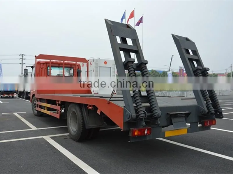 10ton Dongfeng 4x2 low flatbed truck