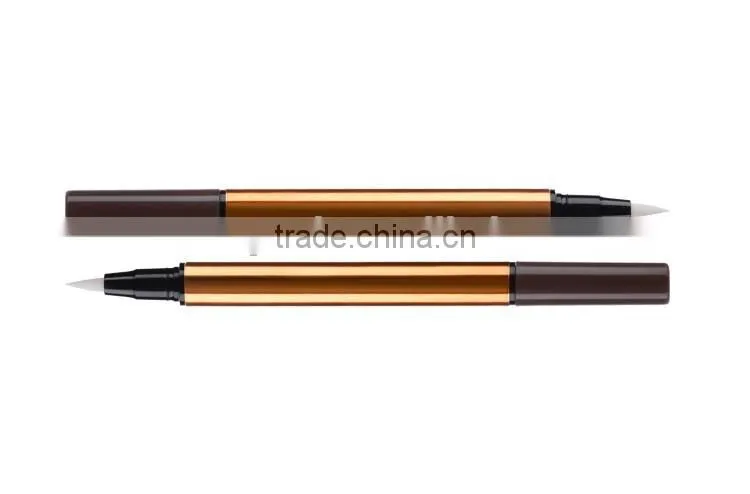 2ml double ended eyeliner pen PP empty cosmetic pen