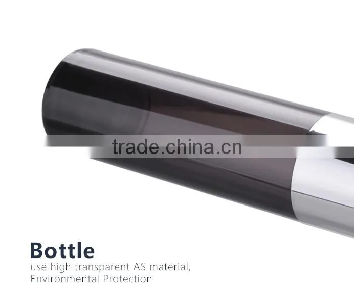 Plastic empty cosmetic 15ml/30ml/50ml airless bottle