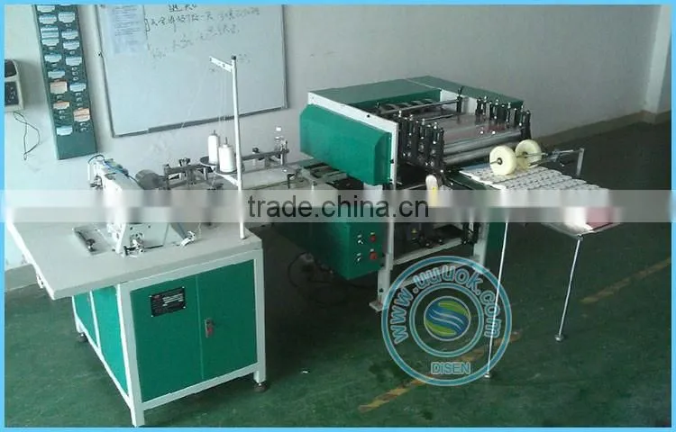 High precision automatic paper folding and book sewing machine